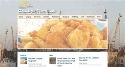 Desktop Screenshot of calabashtown.com