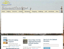 Tablet Screenshot of calabashtown.com